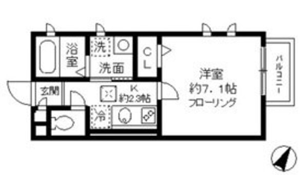 プリンストンの物件間取画像